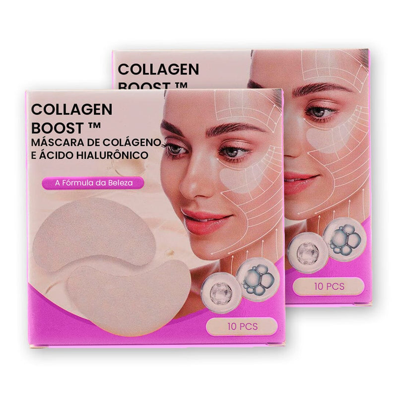 Collagen Boost™ - [Máscara de Colágeno] Loja By News Brasil 20 Unidades (Tratamento de 4 Meses) 